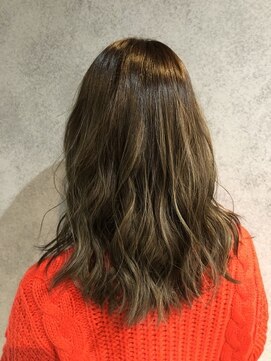 ヘアサロンエムフィス 池袋東口(HAIR SALON M Fe's) デザインカラー/厚めバング/ローライト/スリークボブ