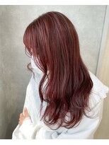 アンククロス 表参道(ANKH CROSS)&nbsp;ノンブリーチピンクカラー