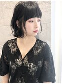 【merci.】暗髪×外ハネボブ