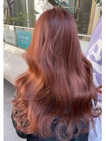 ヘアカロン 熊本本店(Hair CALON)&nbsp;オレンジブラウン