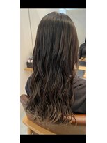 リルシェアサロン(RiRe share salon) グラデーショングレージュ/流れるレイヤー［錦糸町/北千住］