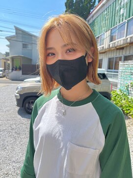 バランス(balance) 切りっぱなしボブ