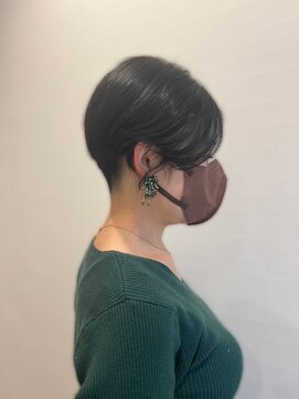 バンビ 仙台一番町(BAMBI) 20代30代40代大人可愛い小顔ショートカット丸み透明感