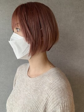 イトシテ ピンクヴァイオレット×ミニボブ【担当　ジン　トモヒト】