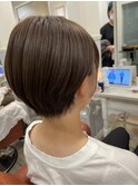 丸みショートボブ