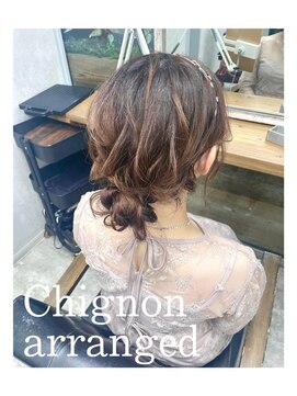 ビューティーサロン ガーデン(beauty salon garden) 王道！シニヨンアレンジ ☆ 担当 蒼 ☆
