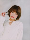 外国人風イルミナ系リラックスボブby premier models☆