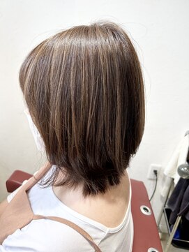 スレッド(SRED) 外はねボブ×ハイライト