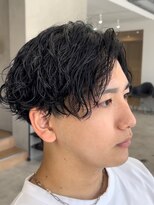 ラヴィズムバイフィフス(LUVISM by fifth)&nbsp;波巻きパーマツイストスパイラルパーマメンズ万代新潟駅