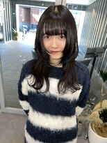 アリー(ally) 姫カット姫ウルフ中性ウルフレイヤーカットロングウルフカット