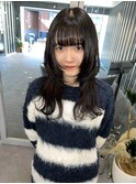 姫カット姫ウルフ中性ウルフレイヤーカットロングウルフカット