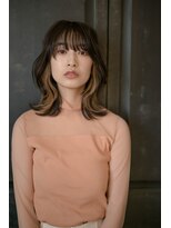 ヘアー ラニッシュ 流山セントラルパーク店(hair Lanish) くびれレイヤーダークグレージュカラー