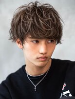 ハバナ 渋谷(HAVANA)&nbsp;束感モテる/ツーブロック/メンズハイライト/マッシュパーマ
