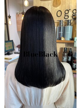 シャルムバイケンジ(Charm.by KENJE) 【ブルーブラック】銀座/似合わせカット/トリートメント/カラー