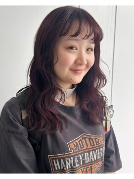 ジュリエッタ(giulietta) ブリーチなしカラー 暖色カラー ワインレッド ボルドー