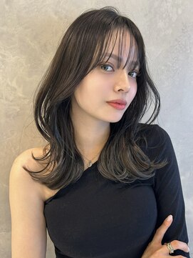 トルネード(TORNADO) 韓国ヘア くびれヘア ヨシンモリ ミディアムレイヤー4S516