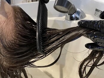 ボタニカル 米子店の写真/《髪質改善トリートメントでツヤツヤの美髪に♪》活性化ケラチン配合の本格ケアでクセ毛を扱いやすく◎