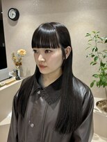 ジーニー 横浜(giinii) ワイドバング×オリーブグレージュ