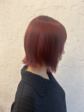 ヘアーアンドスパ ルーチェ(hair&spa Luce) カシスレッドカラー