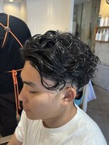 アメラボ(AmeLab)&nbsp;名古屋天白区梅ヶ丘30～50代メンズスパイラルパーマフェード