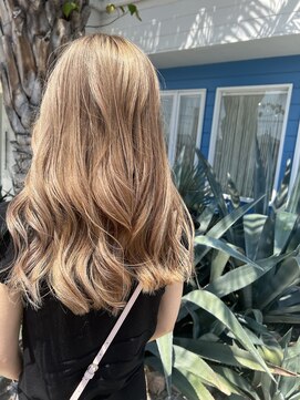 マリブヘアリゾート 太田店(malibu hair resort) ハイトーンベージュ