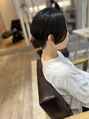 オーブ ヘアー エル 四条大宮店(AUBE HAIR elle) 周りと被りたくない方には刈り上げ×ショート