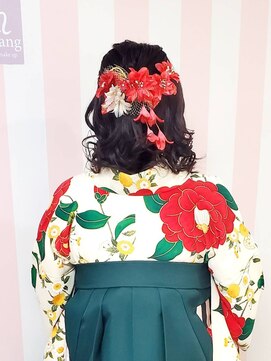 ヒャン(hyang) ふわふわハーフアップ