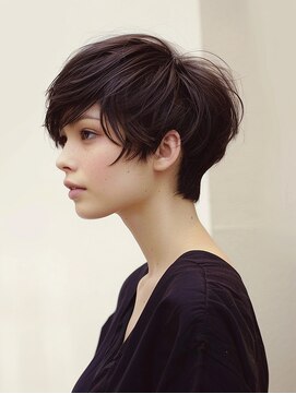 アルトリスト(Altruist Aging×HAIR&SPA) ☆イメチェンピンクベージュアンブレラカラー前髪クールショート