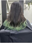 グラデーションカラー グリーン グリーンカラー ミント