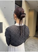 シニヨンアレンジ
