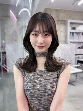 フィヴェント(Fivent) 美髪韓国レイヤーイメチェン似合わせ小顔シースルーワイドバング