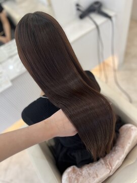 シャルム バイ アローズ 久留米店(CHARM BY AROSE) 艶髪ストレート/縮毛矯正/うねりが気になる方必見