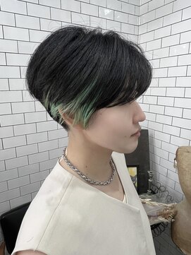 レガーレ(Legare) マッシュショート×インナーカラー