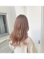 ヘアサロン ガリカ 表参道(hair salon Gallica)&nbsp;透明感大人かわいいパールベージュ/ウェーブロング