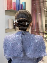 ソト 銀座(soto.)&nbsp;ミディアムヘア/暗めカラー/デザインカラー/ヘアセット/銀座