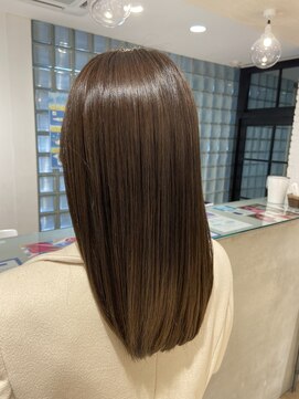 エアー 大阪(AIR) 【AIR大阪】栃本優美　お客様ヘア　プレミアムケアカラー