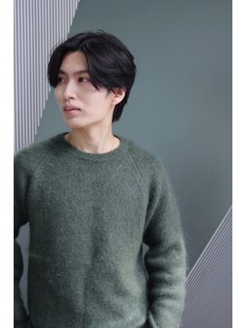 ツイストスパイラルパーマ波巻きスパイラル刈り上げマッシュ