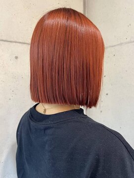 ヴォアソルヂェ オリエンタル(Voasorte ORIENTAL) 【Voasorte ORIENTAL】オレンジショートミニボブ