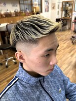 ヘアスタジオ ロメオ(hair studio Romeo) ジェットフェードハイトーンスキンフェード