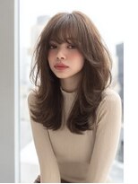 ダル 渋谷/表参道(DAL.)&nbsp;ハッシュカットミディアムレイヤーシャギー韓国ヘア