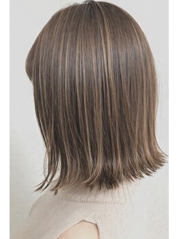 ヘアーアンドメイク ソファー 高森店(hair&make Sofa)の写真/白髪も美しく染まる“AVEDAカラー”が人気♪明るくオシャレな色味もOK！上品な艶と柔らかい手触りを実現★