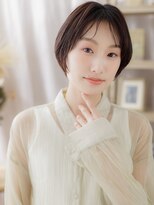 カバーヘア ブリス 大宮西口(COVER HAIR bliss)&nbsp;メンズライクダークアッシュ小顔ショートTd2大宮20代30代40代