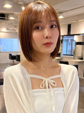 アビー(ABBEY) ボブショートボブ切りっぱなしボブ内巻きボブミニボブ小顔カット