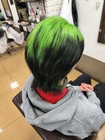 ヘアーズ ベリー 小林店(hairs BERRY) グリーン