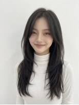 ラディシュ さがみ野(RADISH) ショコラブラウン髪質改善メテオカラー夏ワンホンレイヤー透明感