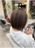 バレイヤージュカラーbefore×after
