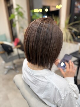 リンク ヘア ライフ デザイン(Link hair life design) バレイヤージュカラーbefore×after