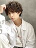 【男性限定】カット+ナチュラルパーマ ￥8500