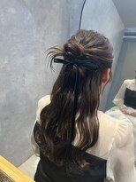 ノア(noa) ハーフアップカチモリ