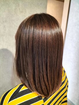 リンク バイ フォーラボ 綱島(Link by ForLABO) モカブラウン+髪質改善トリートメントスタイル